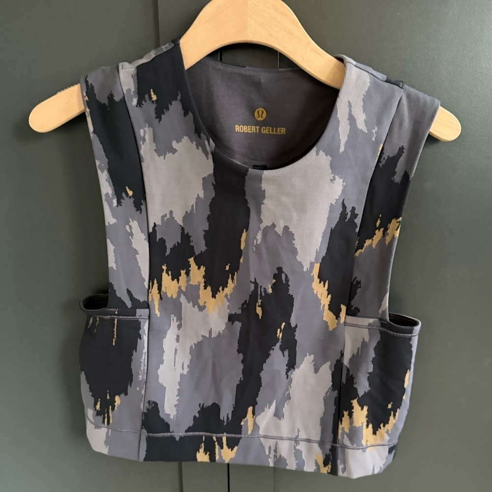 Lululemon x Robert Geller Take The Moment Cropped Tank • XS/S